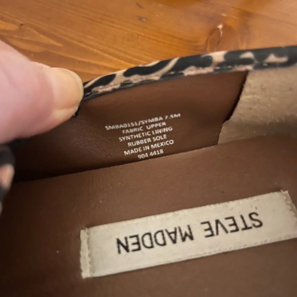 Steve Madden slip on shoes. - Picture 2 of 3